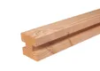 Sleufpaal Douglas hout (tussenpaal) 110x110mm 