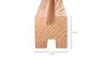 Sleufpaal Douglas hout (tussenpaal) 110x110mm 
