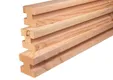 Sleufpaal Douglas hout (tussenpaal) 110x110mm 