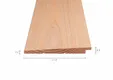Douglas Zweeds Rabat fijnbez 11-22x190mm(172mm) 300cm