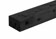 Regel Douglas hout 50x75mm fijnbezaagd zwart geïmpregneerd (gedompeld) - 2x3 inch