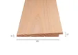 "Profi" Zweeds Rabat Douglas 12-27x195mm (werkend 180mm) fijnbezaagd
