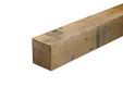 Paal Eiken 120x120mm bezaagd 