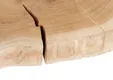 Eiken schijf 70mm geolied met boomkant 50-64cm