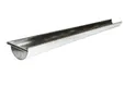 Mastgoot zink M333/153mm 150 cm met kraal en eindkap vlak
