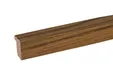 Eindprofiel akoestische wandpanelen walnoot 260cm