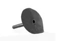 EPDM dakdoorvoer onderuitloop ø40x300mm - Zwart