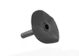 EPDM dakdoorvoer onderuitloop ø50x300mm - Zwart