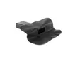 EPDM dakdoorvoer stadsuitloop/zijuitloop 60x100x300mm 90° - Zwart