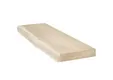 Wandplank Europees Eiken 40mm met blinde montage