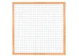 Gaasscherm 180x180cm met Douglas frame