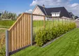 Gaasscherm 180x180cm met Grenen frame