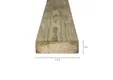 Balk Naaldhout 45x145mm geschaafd geïmpregneerd 