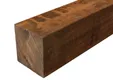 Paal Azobé 100x100mm bezaagd ongepunt 