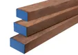 Regel Azobé of Angelim Vermelho 50x100mm bezaagd 
