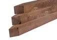 Paal Azobé 60x60mm bezaagd gepunt 