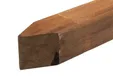 Paal Azobé 65x65mm geschaafd gepunt 