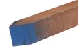 Paal Azobé 70x70mm bezaagd gepunt 