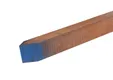 Paal Azobé 70x70mm bezaagd gepunt 