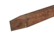 Paal Azobé 80x80mm bezaagd gepunt