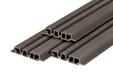 Barcodeprofiel houtcomposiet 33x195mm (werkend 165mm) | Donkergrijs