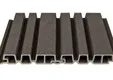 Barcodeprofiel houtcomposiet 33x195mm (werkend 165mm) | Donkergrijs