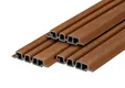 Barcodeprofiel houtcomposiet 33x195mm (werkend 165mm) | Ipé (donkerbruin)