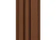 Barcodeprofiel houtcomposiet 33x195mm (werkend 165mm) | Ipé (donkerbruin)