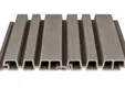 Barcodeprofiel houtcomposiet 33x195mm (werkend 165mm) | Lichtgrijs