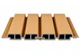 Dubbel Rhombus profiel houtcomposiet 33x170mm (werkend 140mm) | Cedar (lichtbruin) 