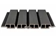 Dubbel Rhombus profiel houtcomposiet 33x170mm (werkend 140mm) | Donkergrijs