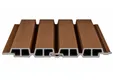 Dubbel Rhombus profiel houtcomposiet 33x170mm (werkend 140mm) | Ipé (donkerbruin)