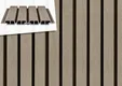 Dubbel Rhombus profiel houtcomposiet 33x170mm (werkend 140mm) | Lichtgrijs