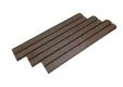 Dubbel rhombus profiel houtcomposiet 30x158mm (werkend 140mm) Ipé