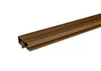 Hoekprofiel houtcomposiet voor triple rhombus profiel 44x90mm Teak