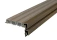 Hoekprofiel houtcomposiet voor triple rhombus profiel 44x90mm Ipé