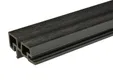 Hoekprofiel houtcomposiet voor triple rhombus profiel 44x90mm zwart