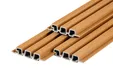 Triple Rhombus profiel houtcomposiet 33x170mm (werkend 140mm) | Cedar (lichtbruin)