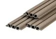 Triple Rhombus profiel houtcomposiet 33x170mm (werkend 140mm) | Lichtgrijs