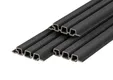 Triple Rhombus profiel houtcomposiet 33x170mm (werkend 140mm) | Zwart 