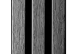 Triple Rhombus profiel houtcomposiet 33x170mm (werkend 140mm) | Zwart 