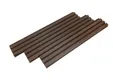 Triple rhombus profiel houtcomposiet 30x160mm (werkend 140mm) Ipé