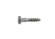 Houtdraadbout RVS 10x40mm