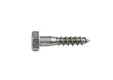 Houtdraadbout RVS 10x60mm
