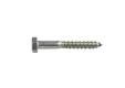 Houtdraadbout RVS 8x70mm