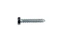 Houtdraadbout verzinkt 8x50mm