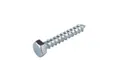 Houtdraadbout verzinkt 8x60mm