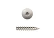 HPL Compact schroef 4,8x38mm licht grijs RAL 7035