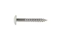 HPL Compact schroef 4,8x38mm grijs wit RAL 9002