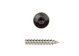 HPL Compact schroef 4,8x38mm git zwart RAL 9005